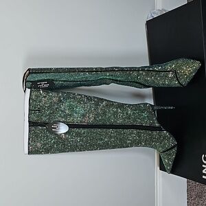 INC Havannah Wide Calf Knee High rhinestone boots-6